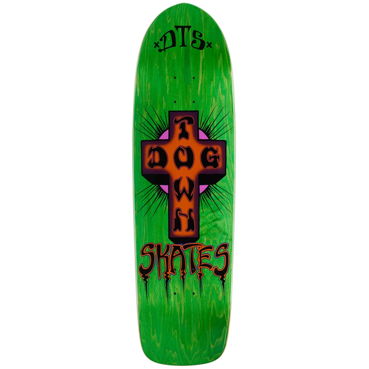 Dogtown Big Boy Skateboard Deck - Green Stain - 9.045