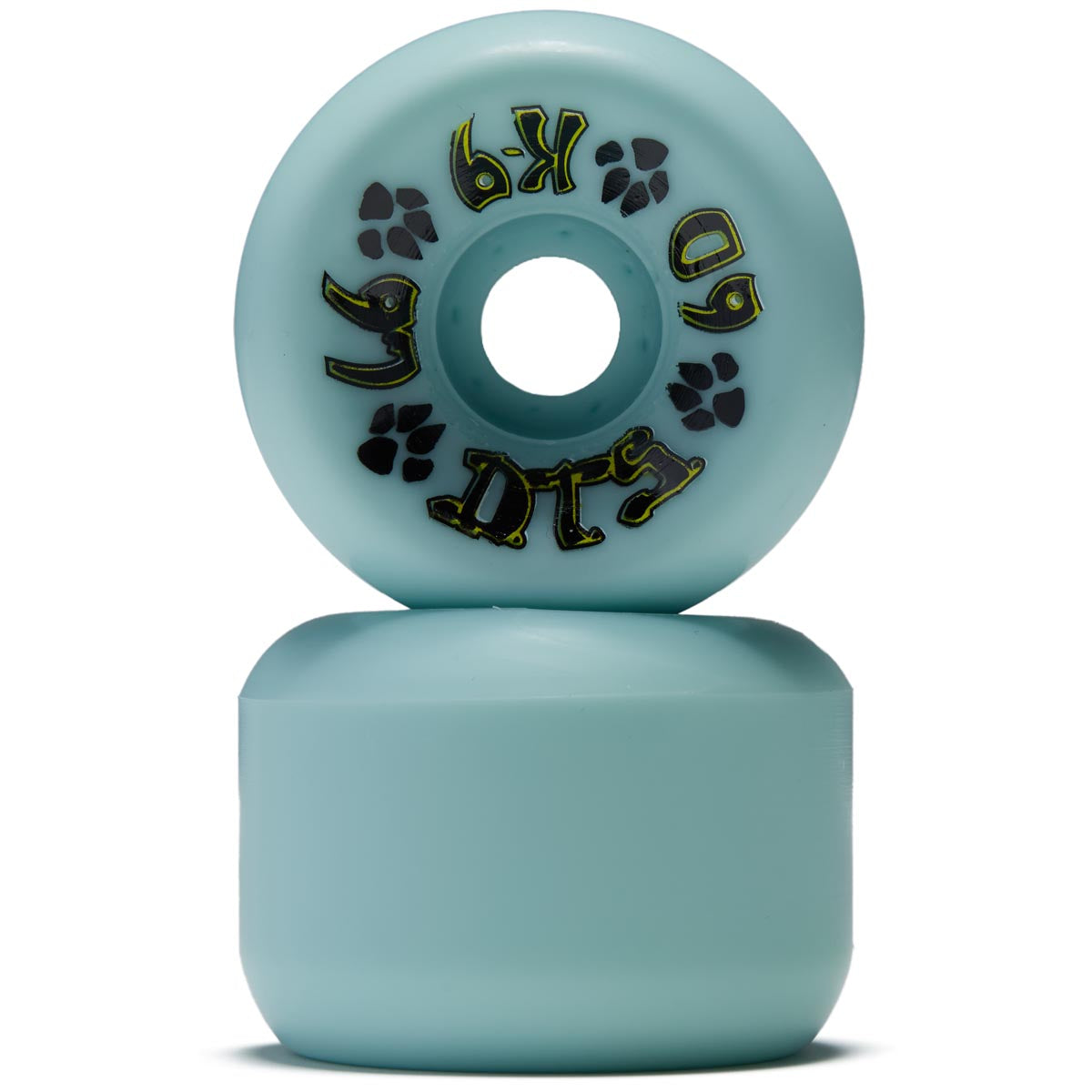 Dogtown K-9 97a Skateboard Wheels - Light Blue - 60mm image 2