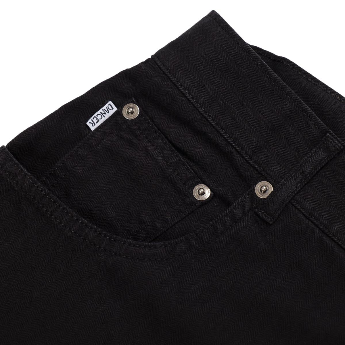 Dancer Five Pocket Pants - Black image 3