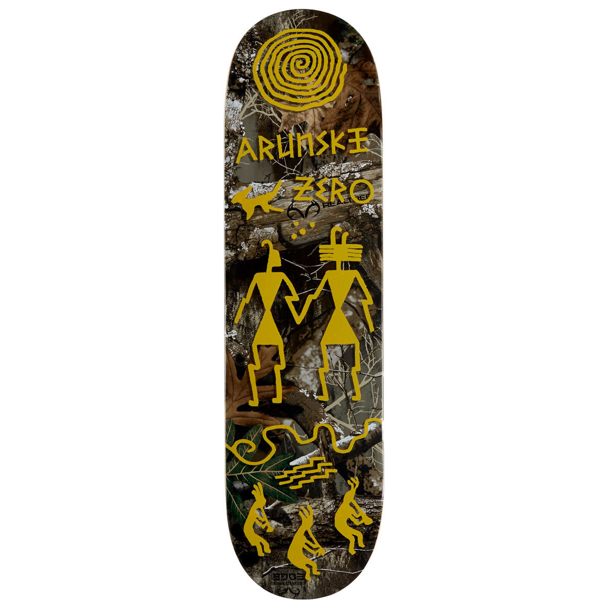 Zero Arunski Wedge People Skateboard Deck - Realtree - 8.00