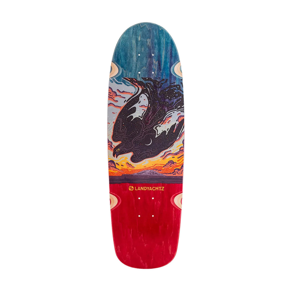 Landyachtz Tugboat Nightfall Longboard Deck image 1