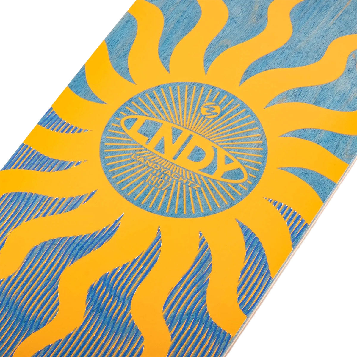 Landyachtz Rally Kitty Sun Jam Longboard Cruiser Complete image 3