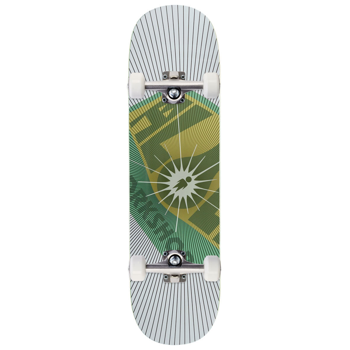 Alien Workshop OG Burst Skateboard Complete - White - 8.50