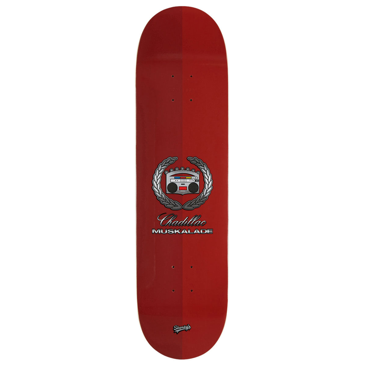 Shorty's Muskalade Skateboard Deck - Red - 8.25