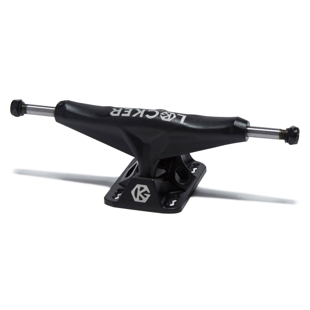 Grind King Locker Skateboard Trucks - Flat Black - 8.25