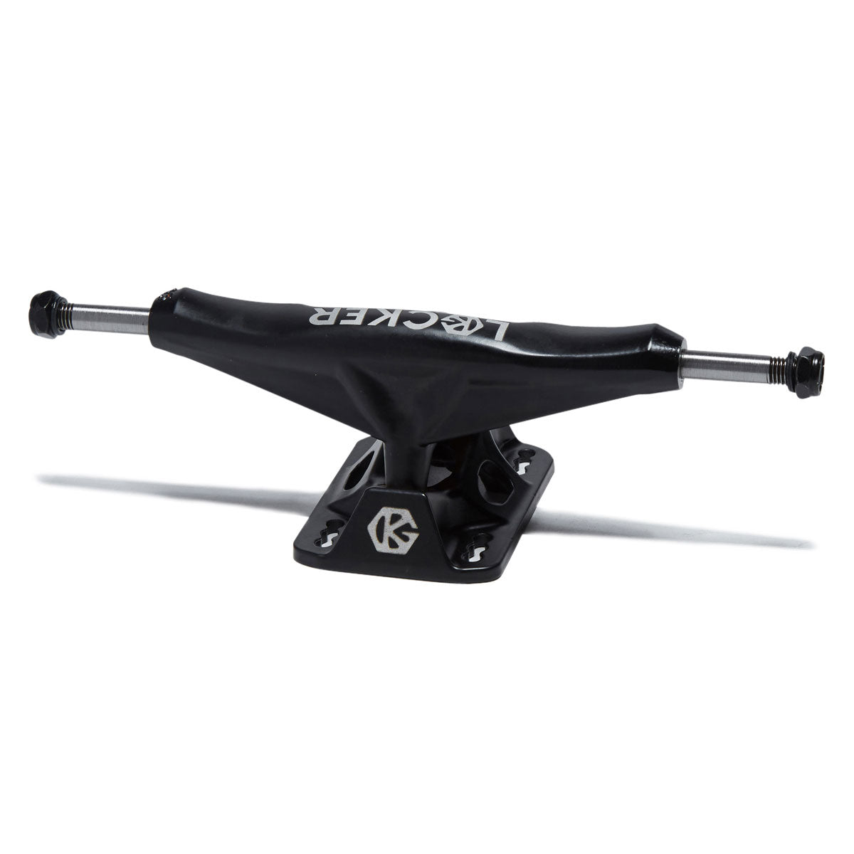 Grind King Locker Skateboard Trucks - Flat Black - 8.50