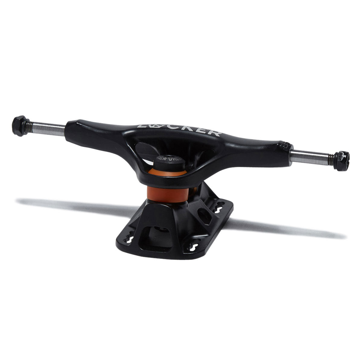 Grind King Locker Skateboard Trucks - Flat Black - 8.50