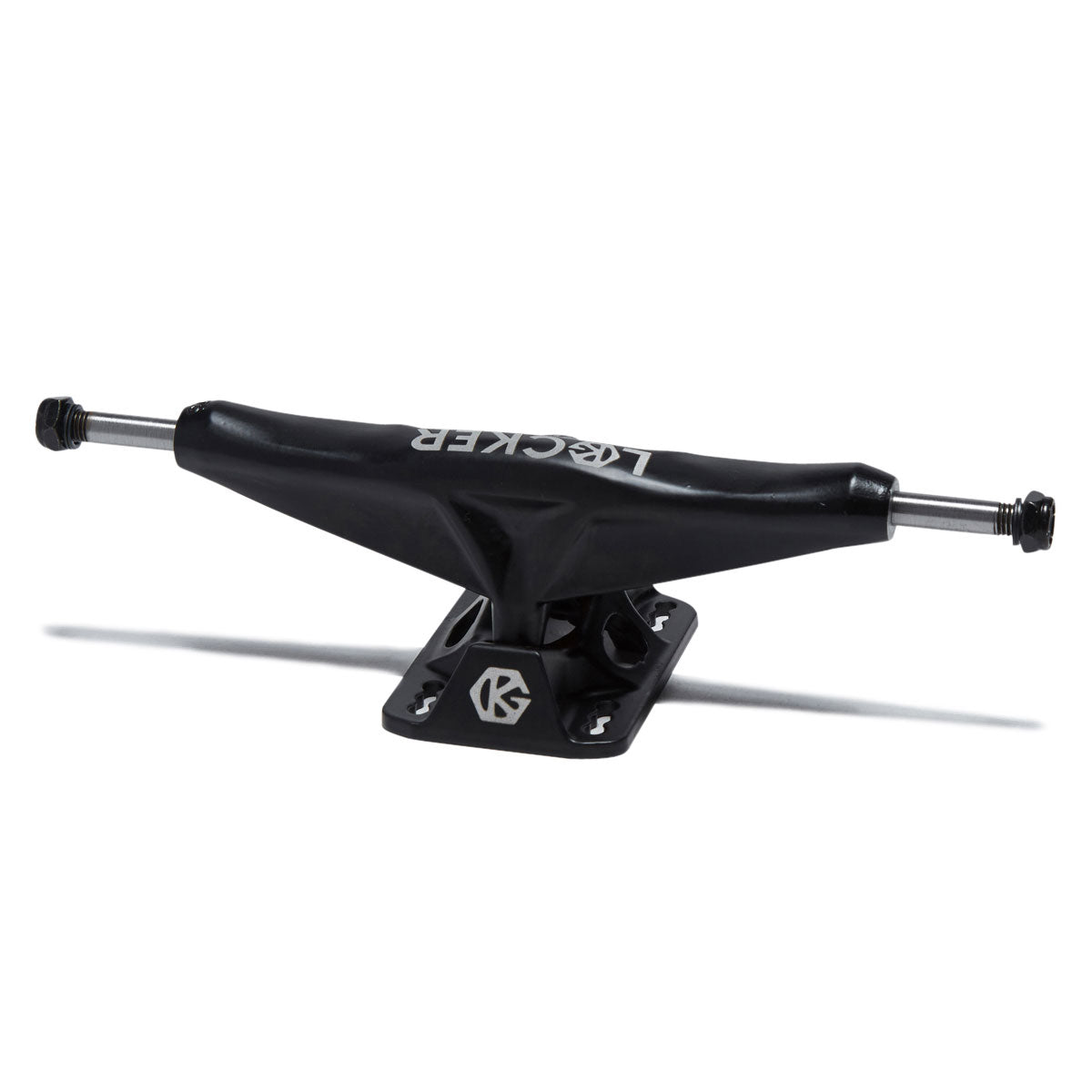Grind King Locker Skateboard Trucks - Flat Black - 9.25