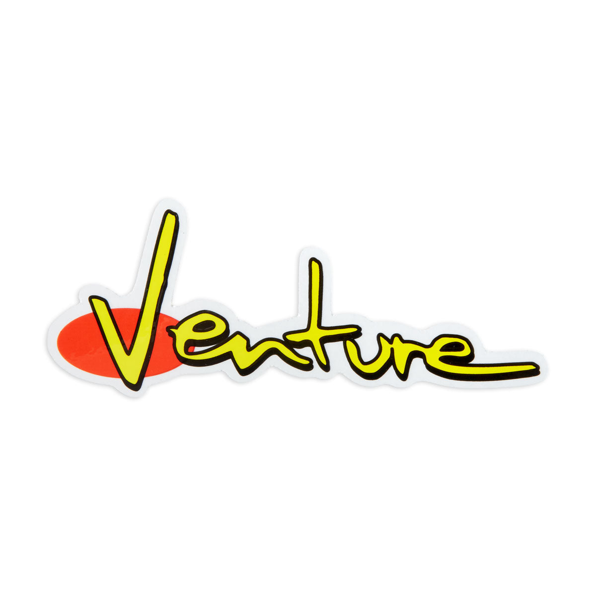 Venture '92 Diecut MD Sticker - Yellow image 1