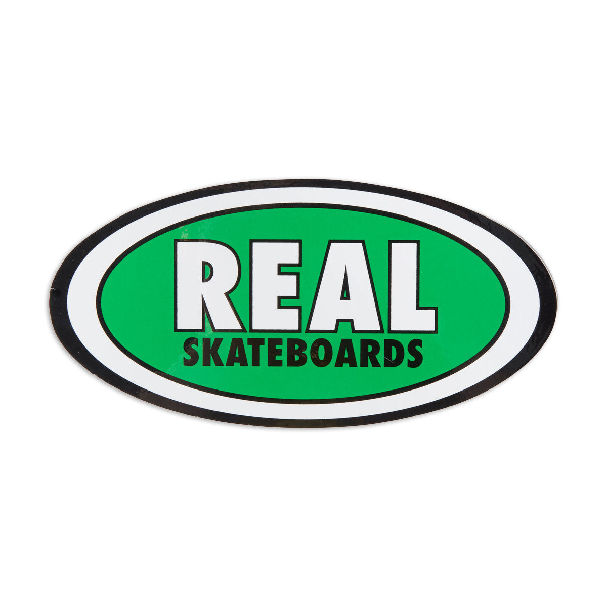 Real Staple Oval MD Sticker - Green image 1