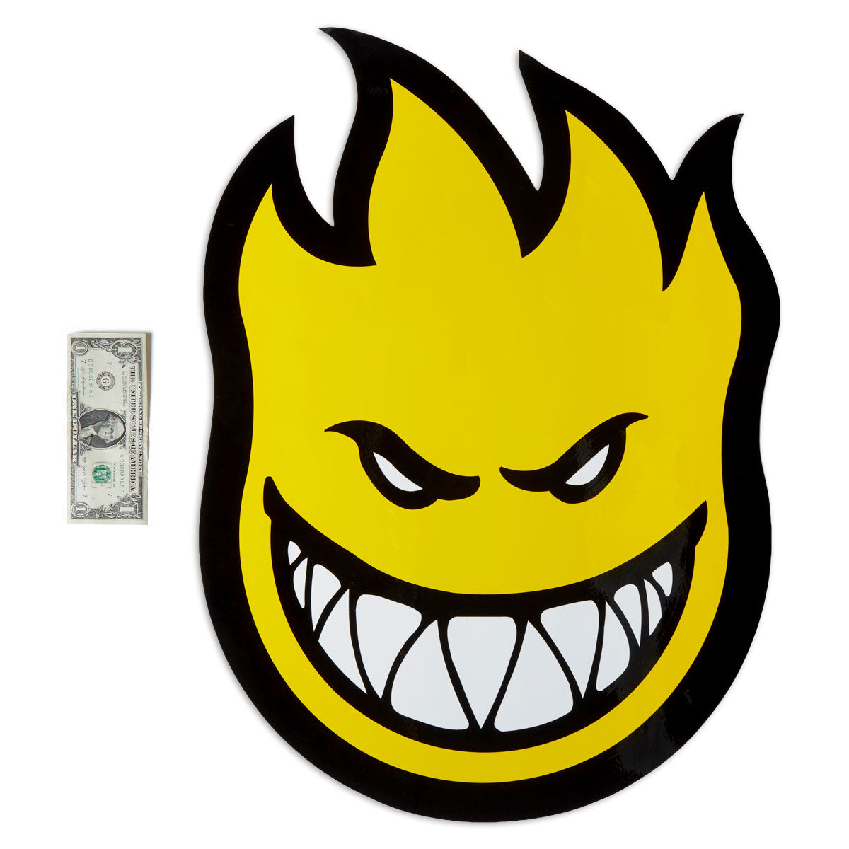Spitfire Bighead XL Sticker - Yellow image 1