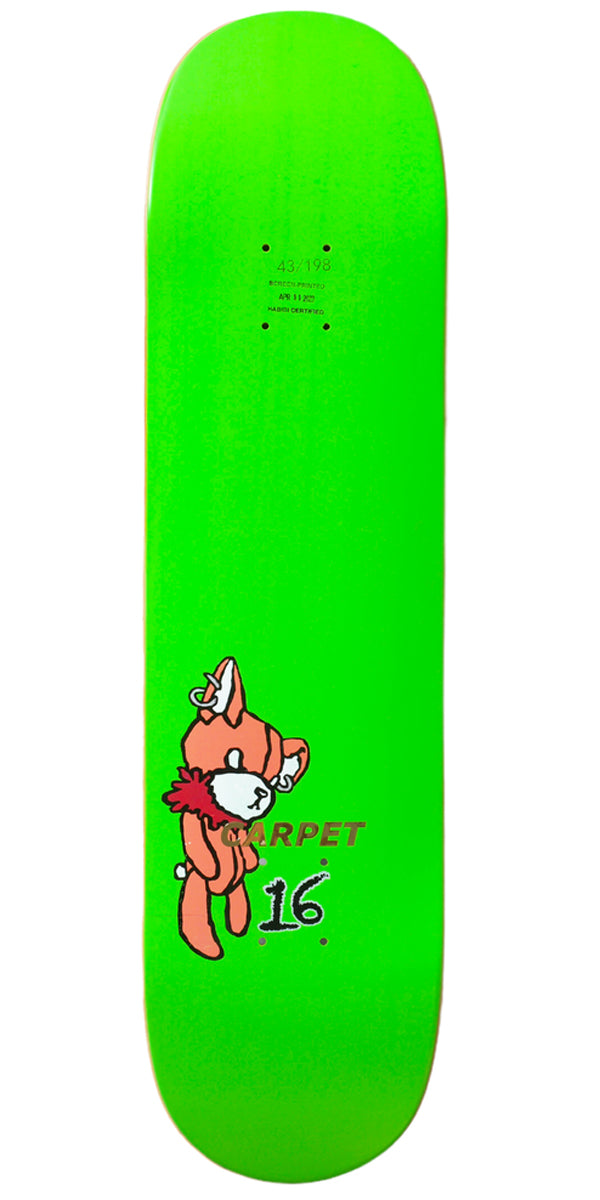 Carpet Company Teddy Skateboard Deck - 8.38