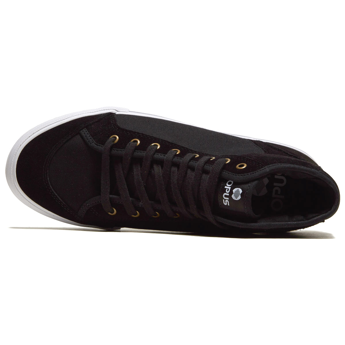 Opus Court Hi Shoes - Black/White image 3