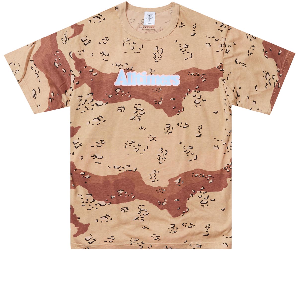 Alltimers Broadway Logo T-Shirt - Desert Camo image 1