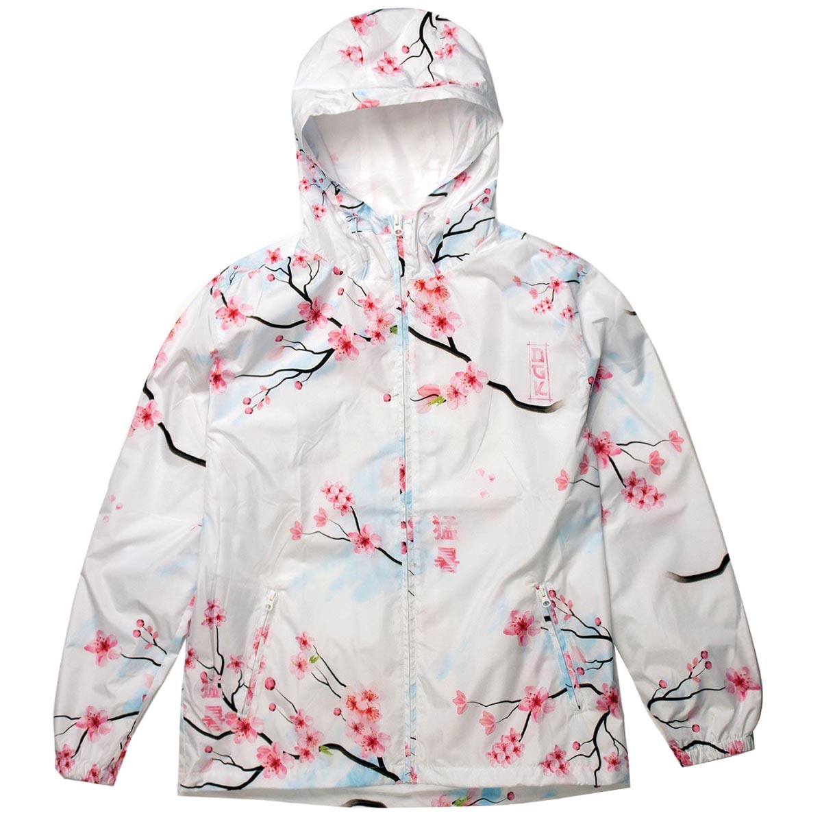 DGK Tranquil Windbreaker Jacket - White image 1