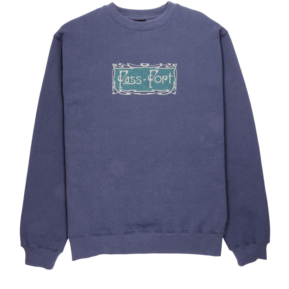 Passport Plume Sweater - Dusty Blue image 1