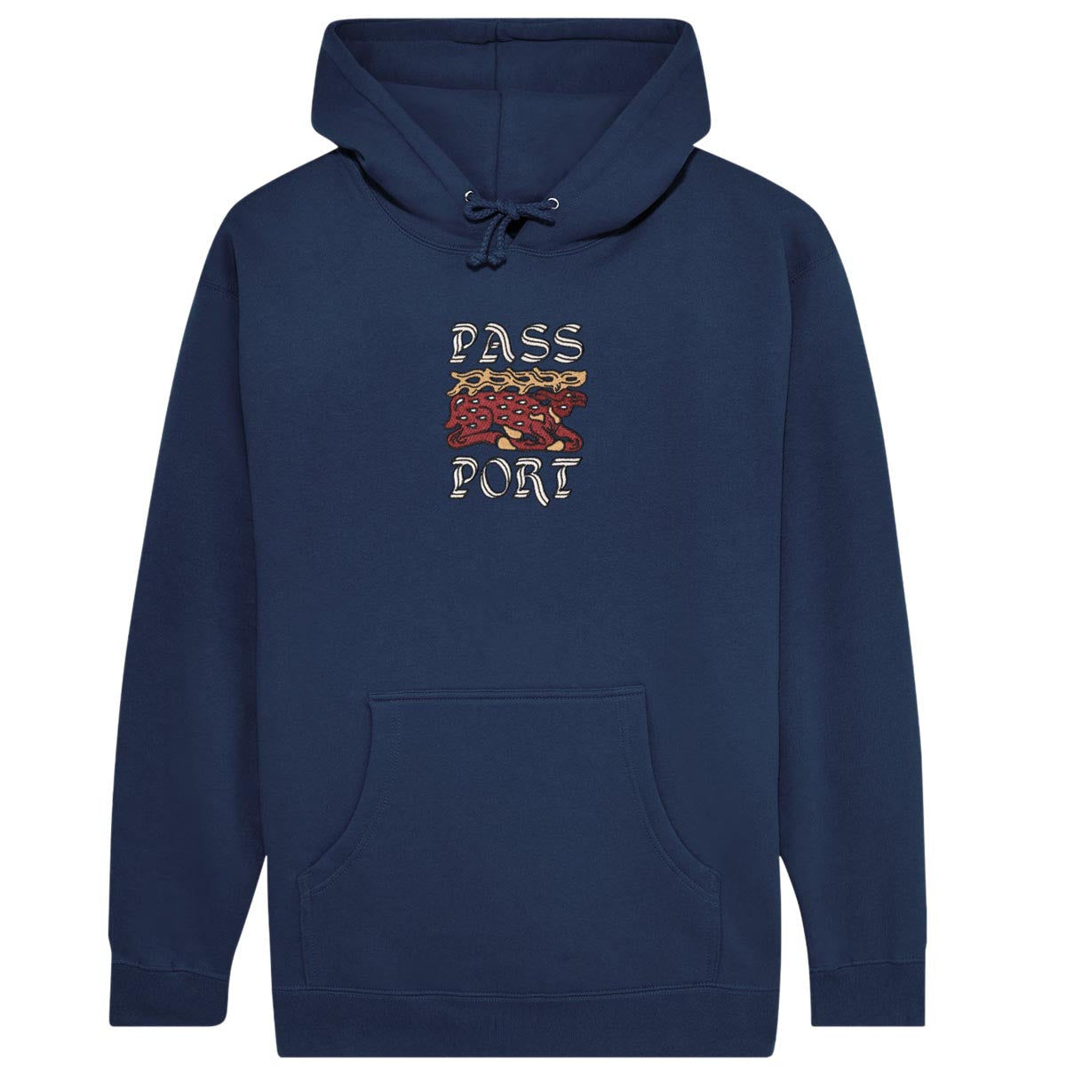 Passport Antler Hoodie - Navy image 1