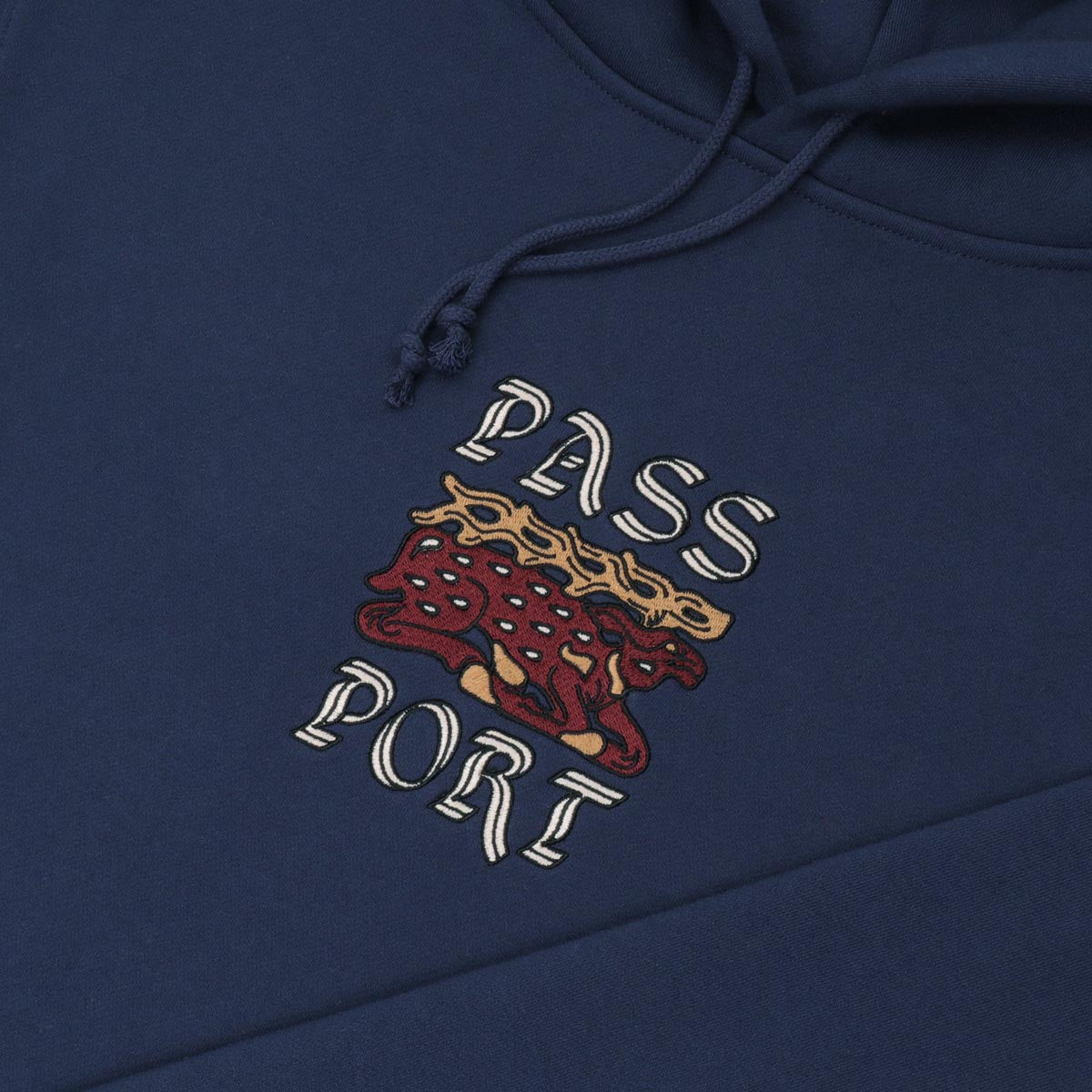 Passport Antler Hoodie - Navy image 2