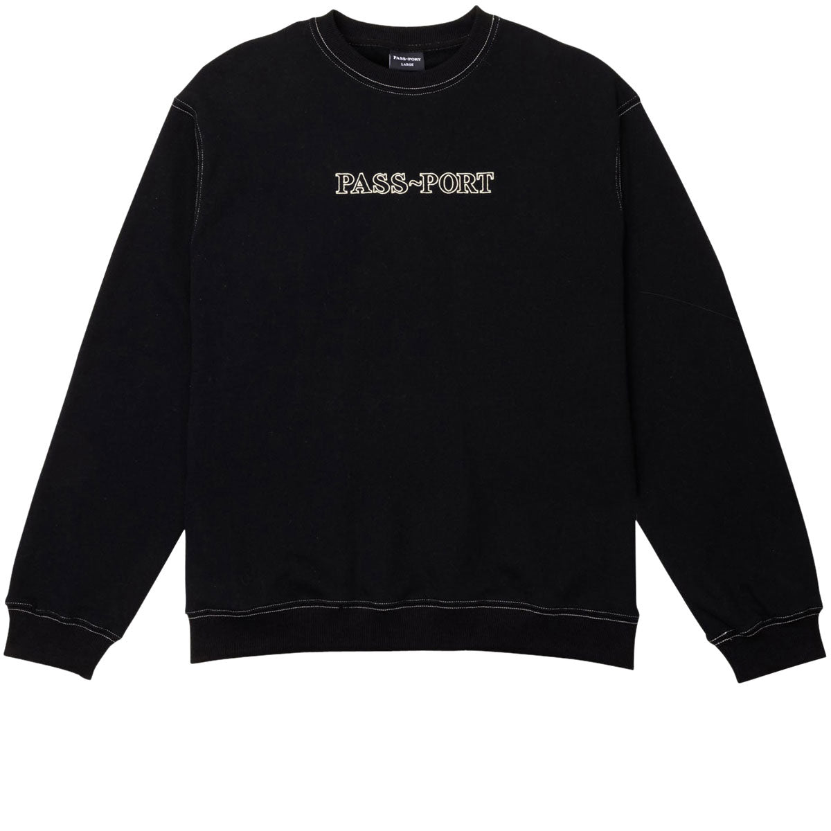 Passport Official Organic Sweater - Black image 1