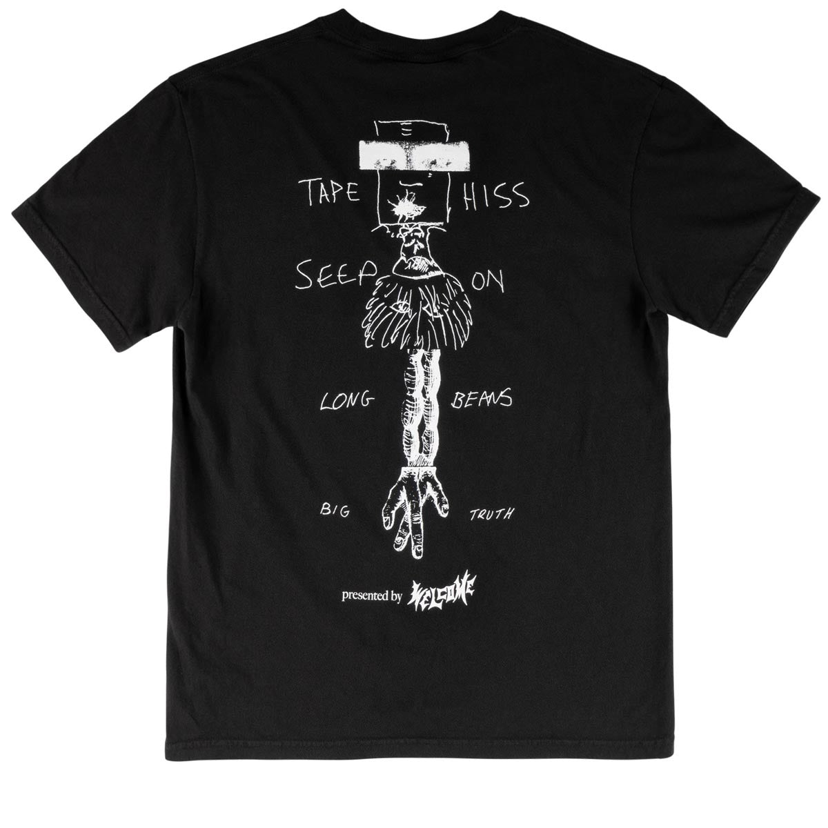 Welcome x Bauhaus Big Truth Gd T-Shirt - Black image 2