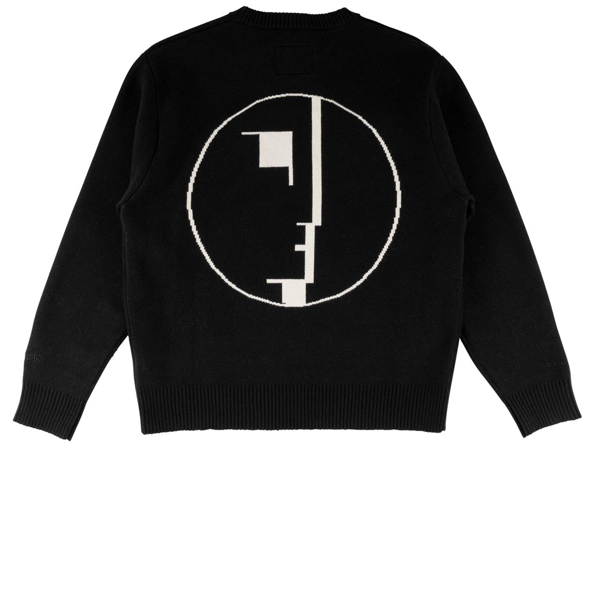 Welcome x Bauhaus Emblem Knit Sweater - Black image 2