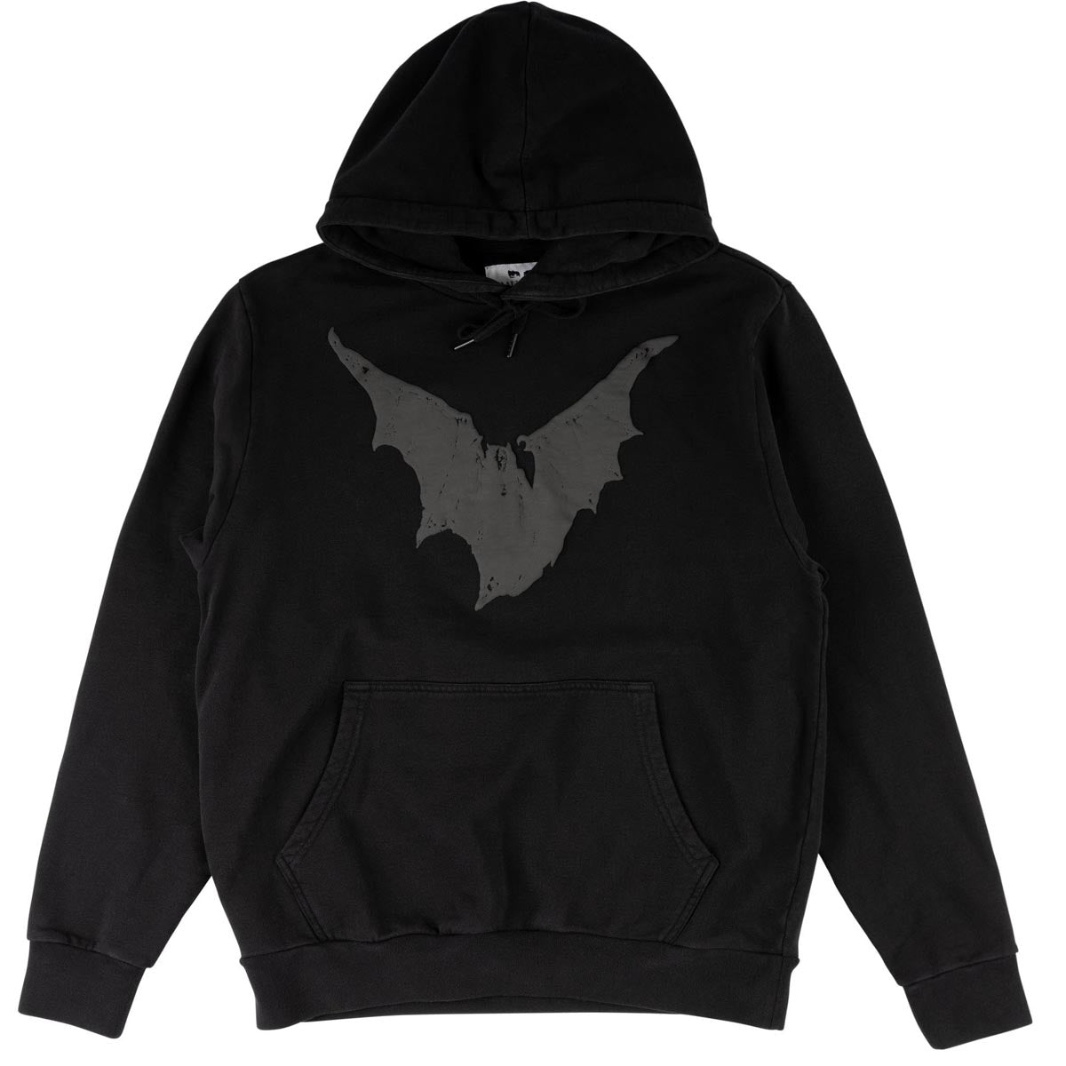 Welcome x Bauhaus Eyes Pigment-dyed Hoodie - Black image 1