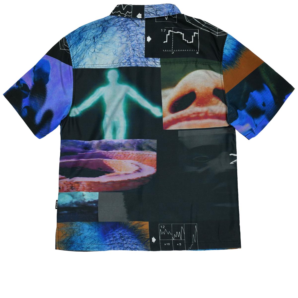 Quasi Dementia Sleeve Button Up Shirt - Multi image 2