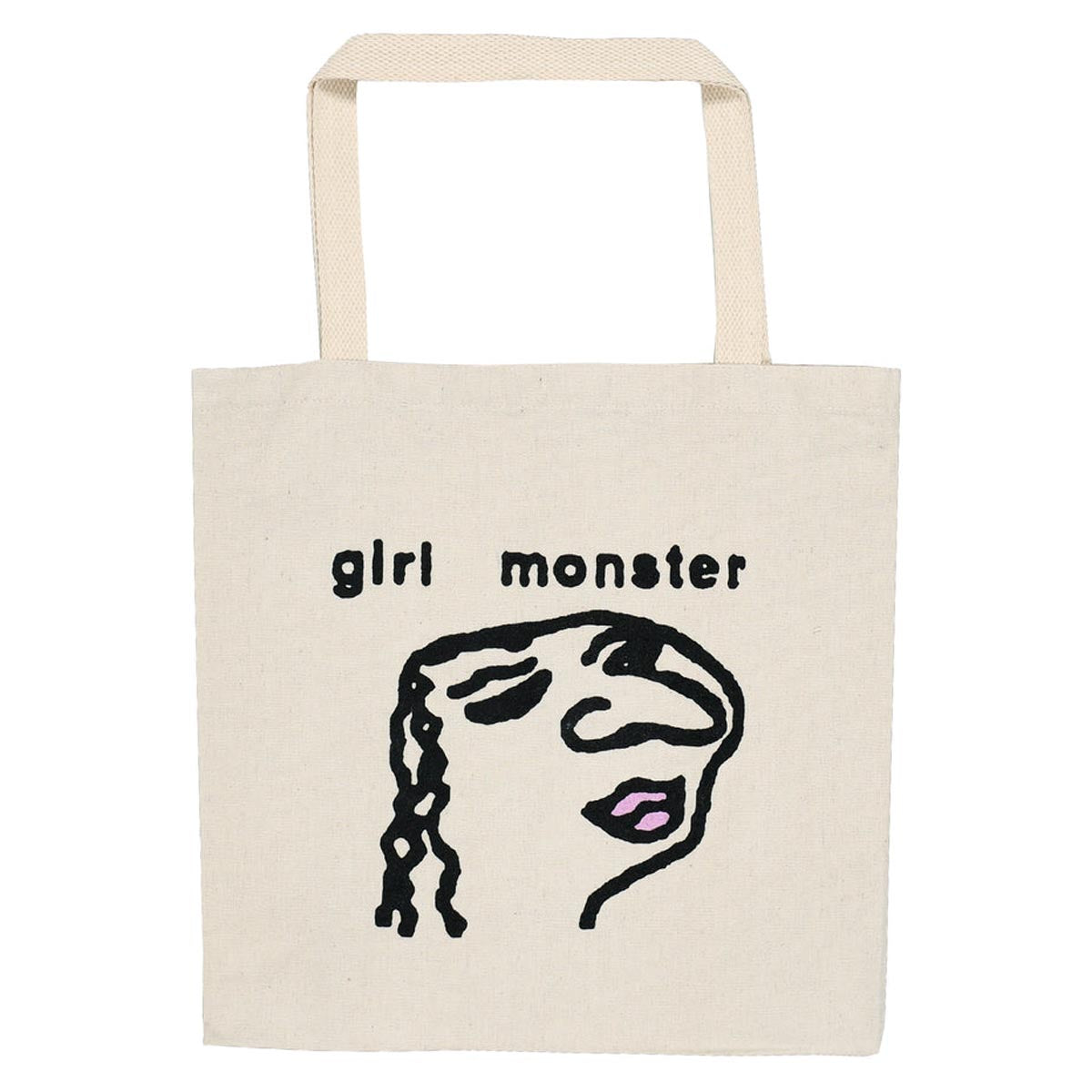 Quasi Girl Monster Tote Bag - Natural image 1