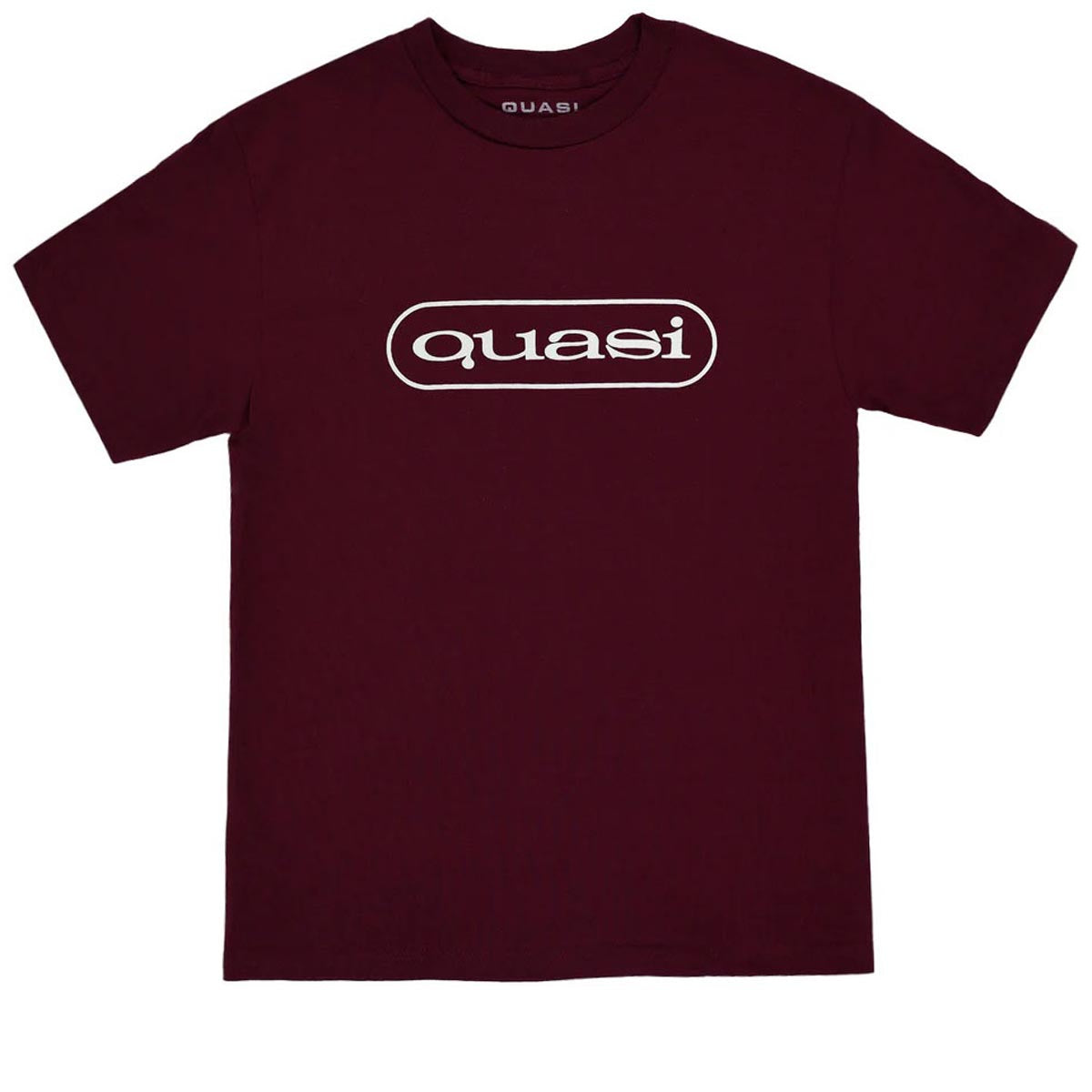 Quasi Boomerang T-Shirt - Burgundy image 1