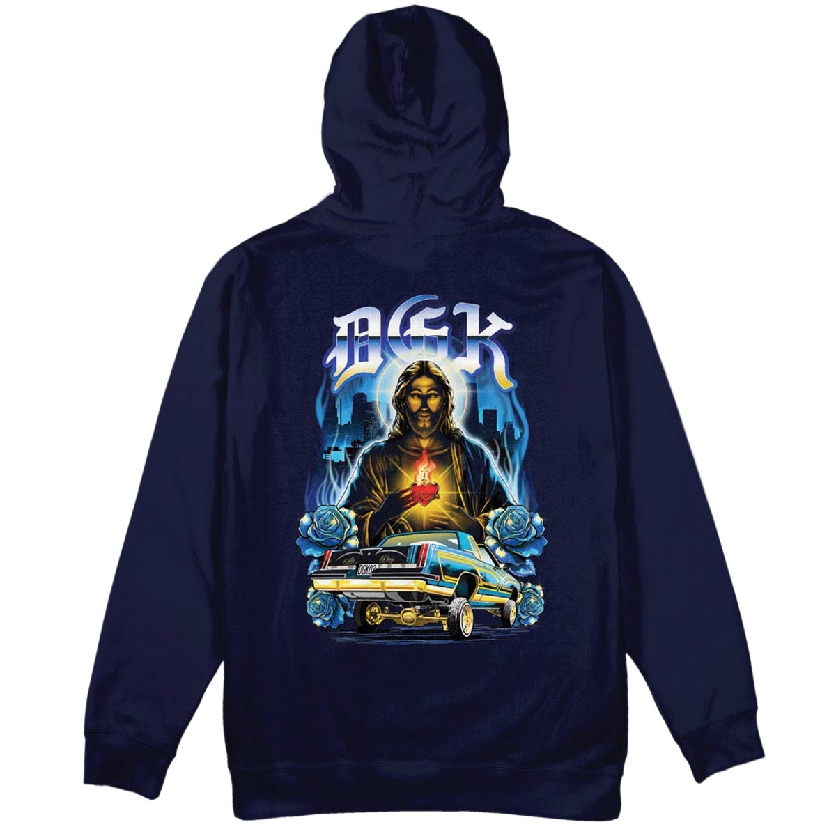 DGK Sacred Hoodie - Navy image 2