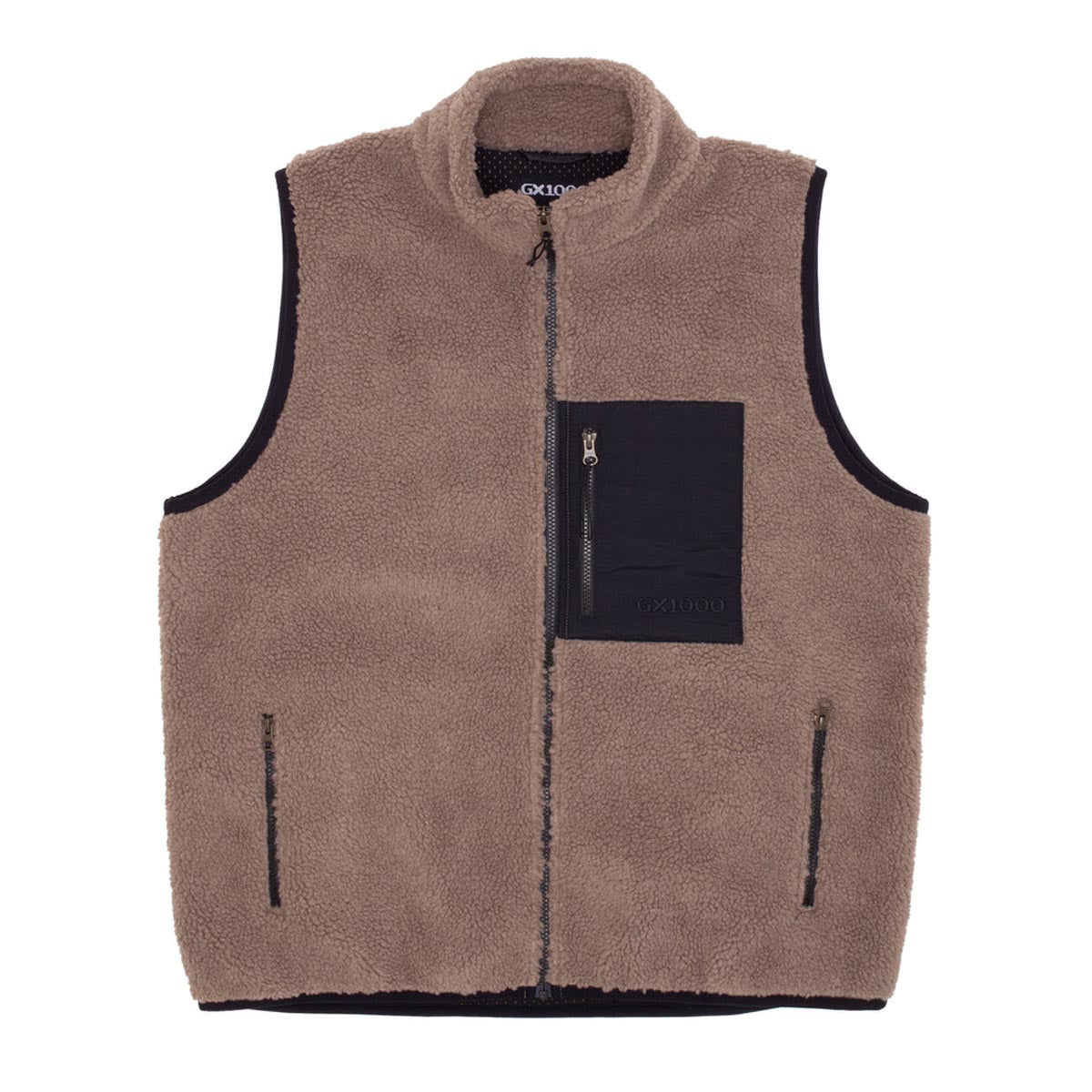 GX1000 Sherpa Vest - Tan image 1