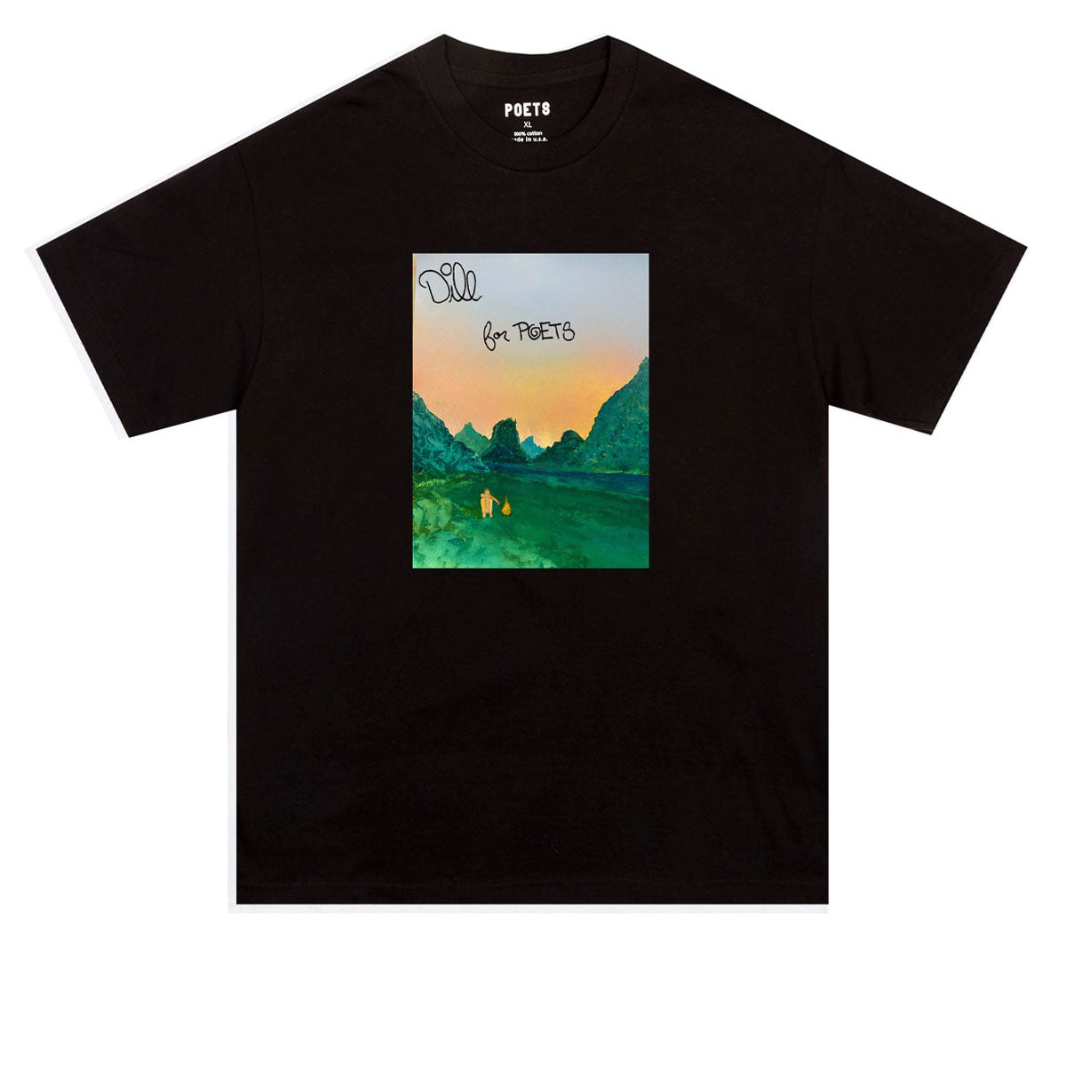 Poets Dill For Poets Dtg T-Shirt - Black image 1