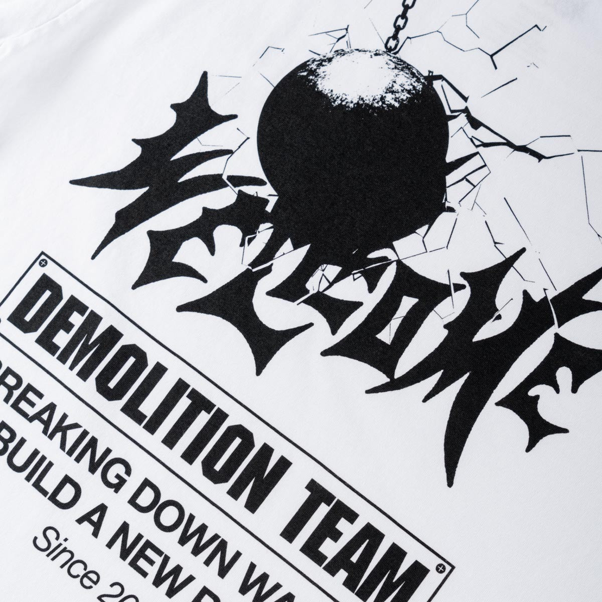 Welcome Demolition T-Shirt - White image 3