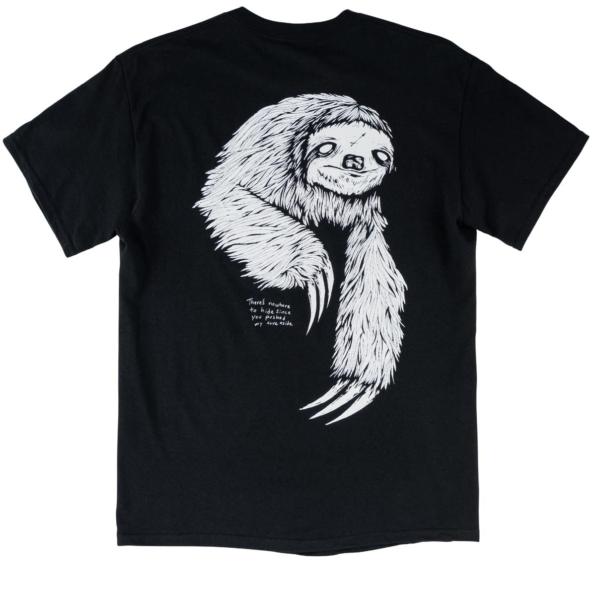 Welcome Sloths T-Shirt - Black/White image 1