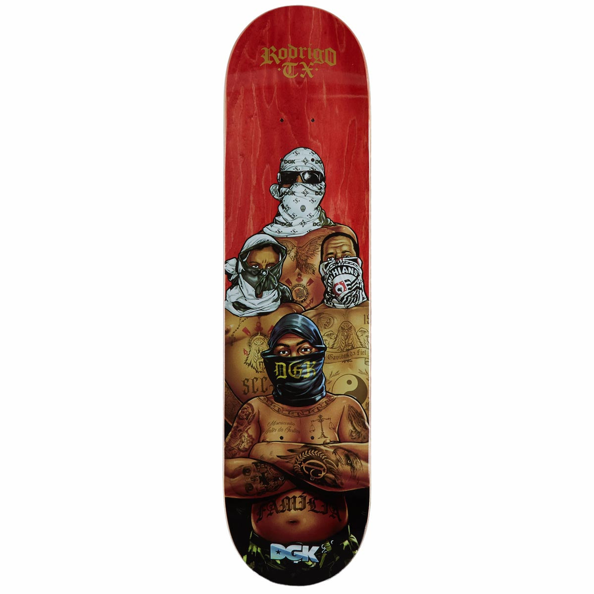 DGK Fiel TX Skateboard Deck - 7.75