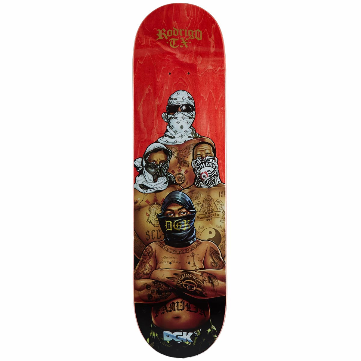 DGK Fiel TX Skateboard Deck - 8.10