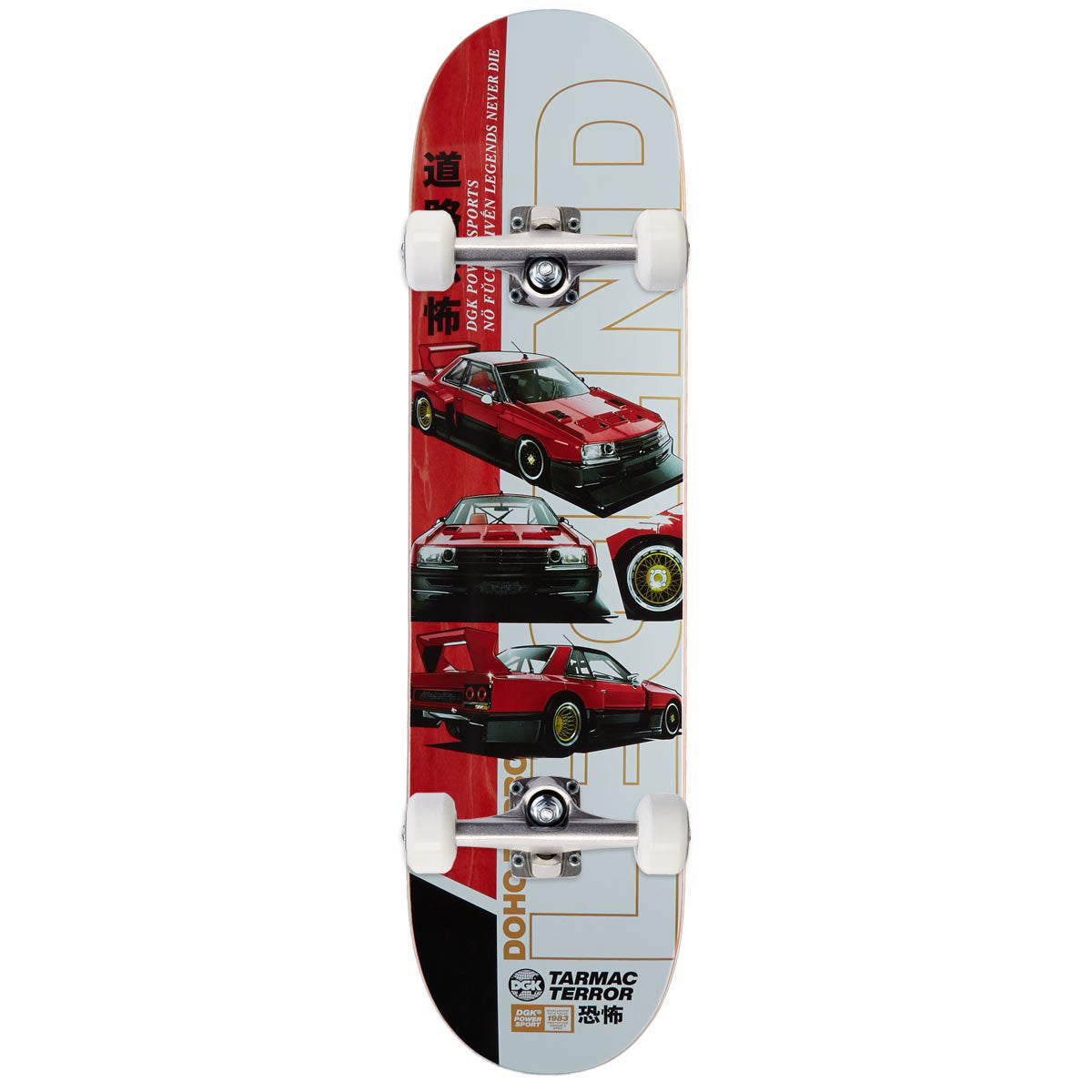 DGK Tarmac Terror Skateboard Complete - 8.06