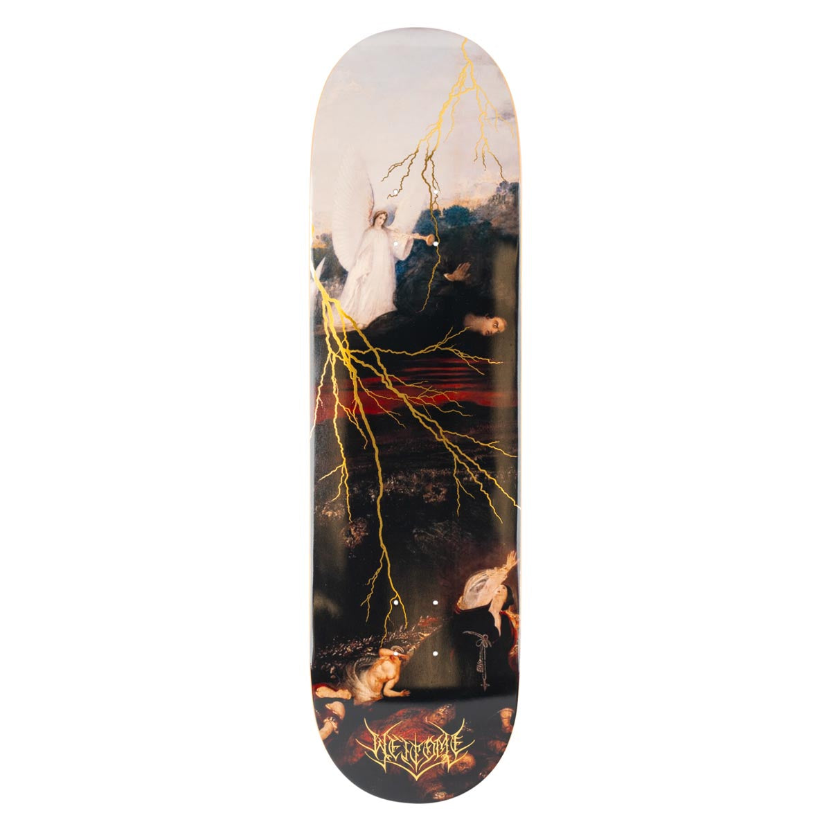 Welcome Rapture Skateboard Deck - Gold Foil - 8.75