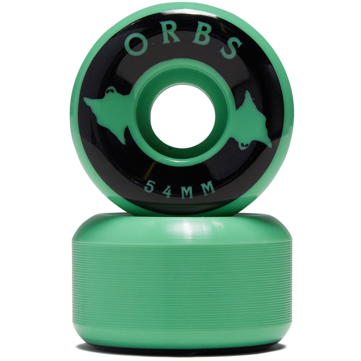 Welcome Orbs Specters Solids Conical 99a Skateboard Wheels - Mint - 54mm image 2