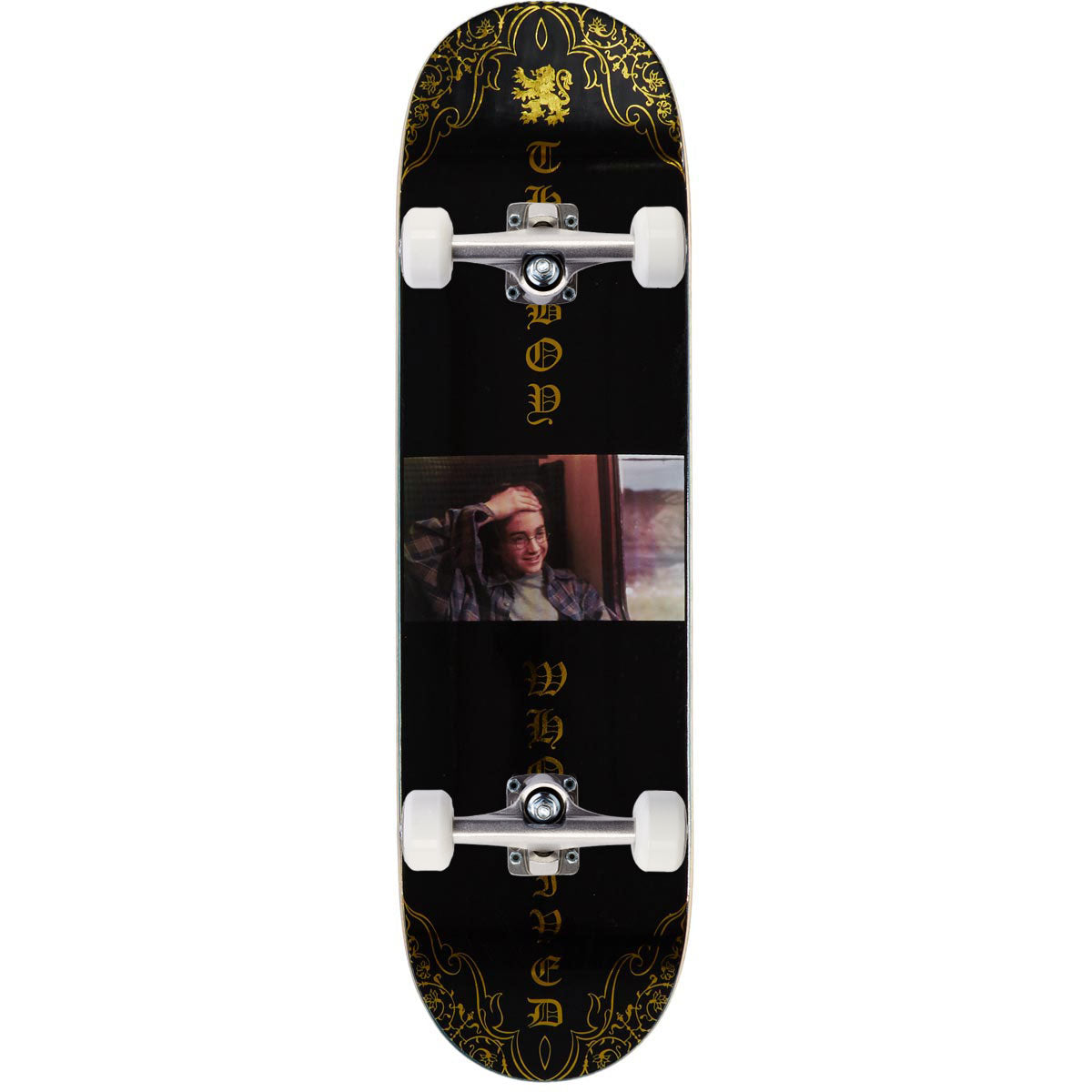 Color Bars x Harry Potter Boy Who Lived Skateboard Complete - Black/Holo Foil - 8.25