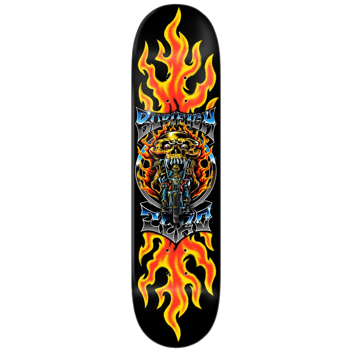 Zero Chrome Burleigh Skateboard Deck - 8.50