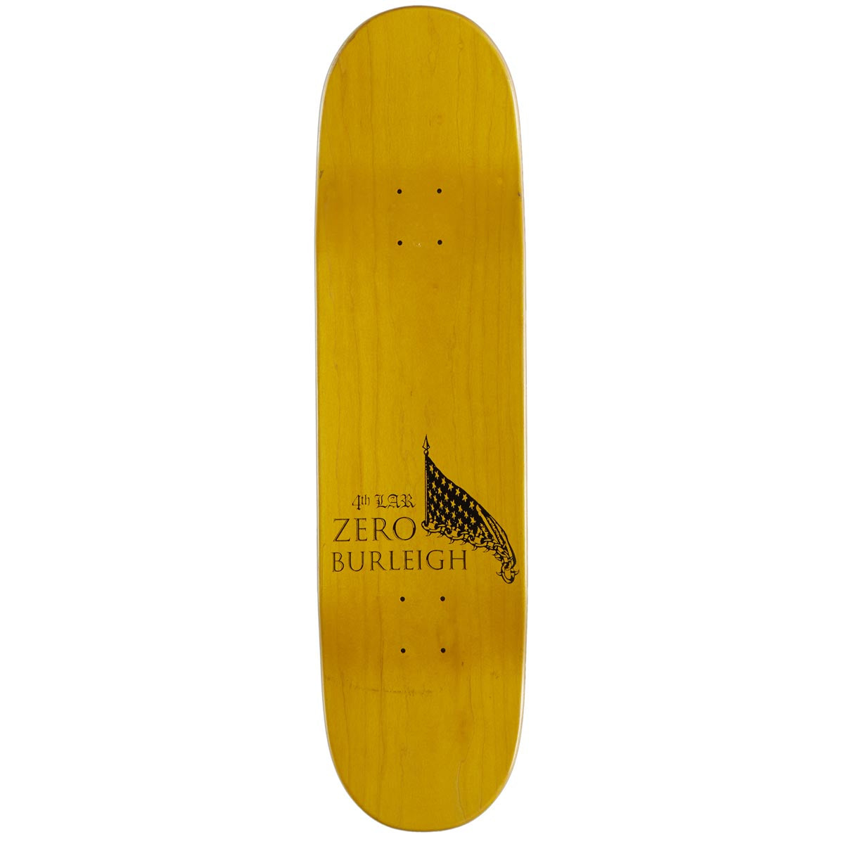 Zero Always Faithful Skateboard Deck - Gold - 8.50