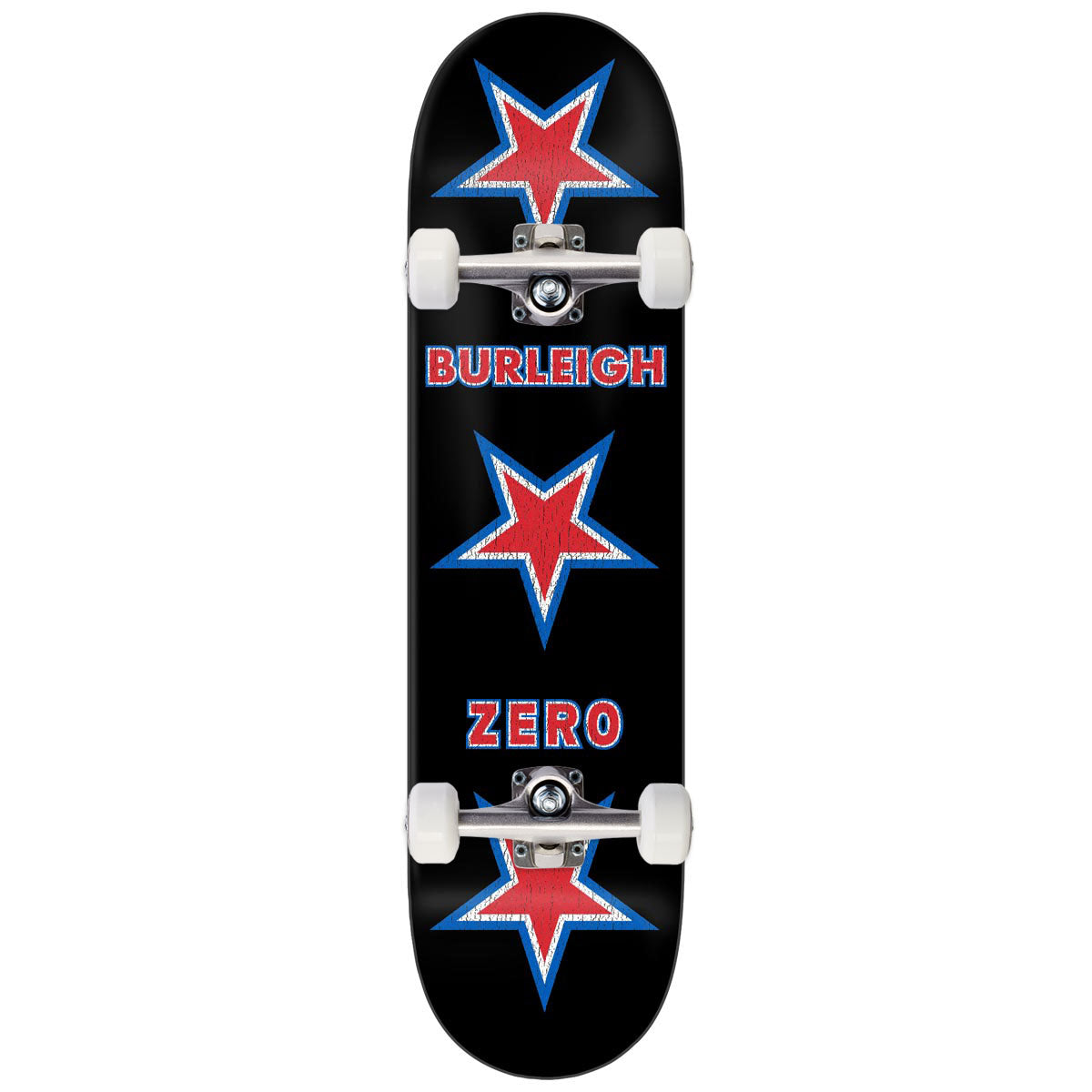 Zero American Zero Burleigh Skateboard Complete - Black - 8.50