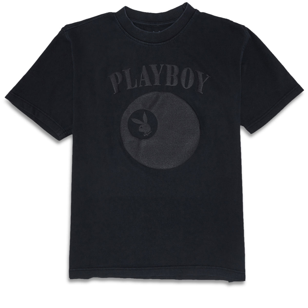 Color Bars x Playboy Billiard Puff T-Shirt - Black/Black image 1