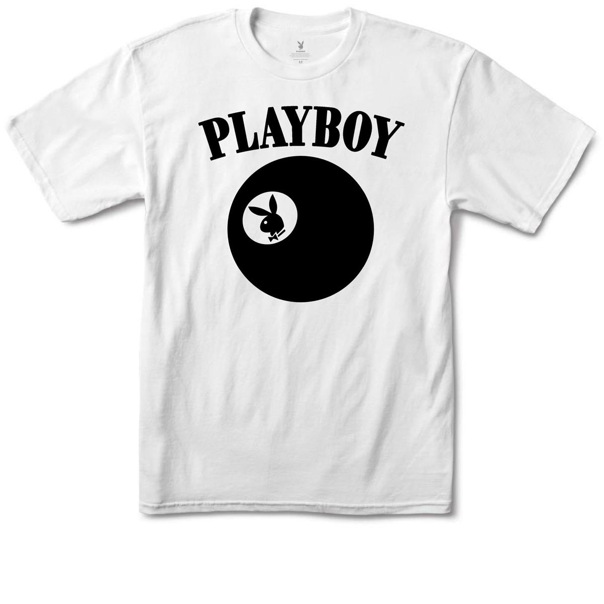 Color Bars x Playboy Billiard T-Shirt - White/Black image 1