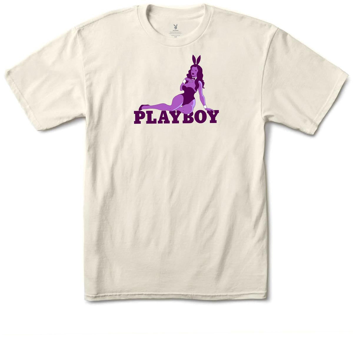 Color Bars x Playboy Hostess T-Shirt - Natural image 1