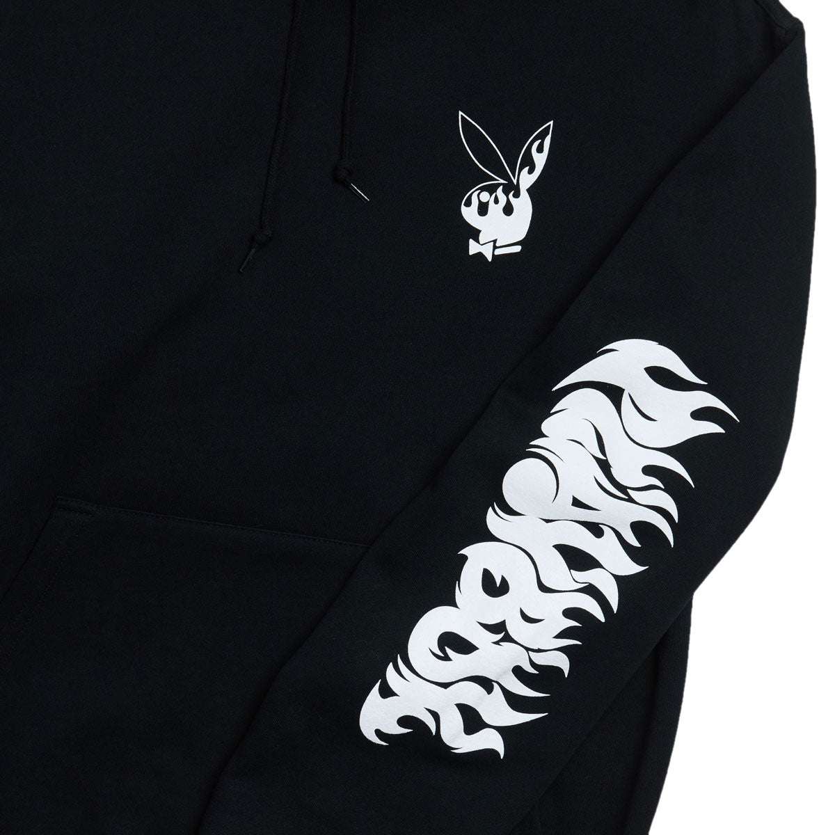 Color Bars x Playboy Flames 2.0 Hoodie - Black image 2