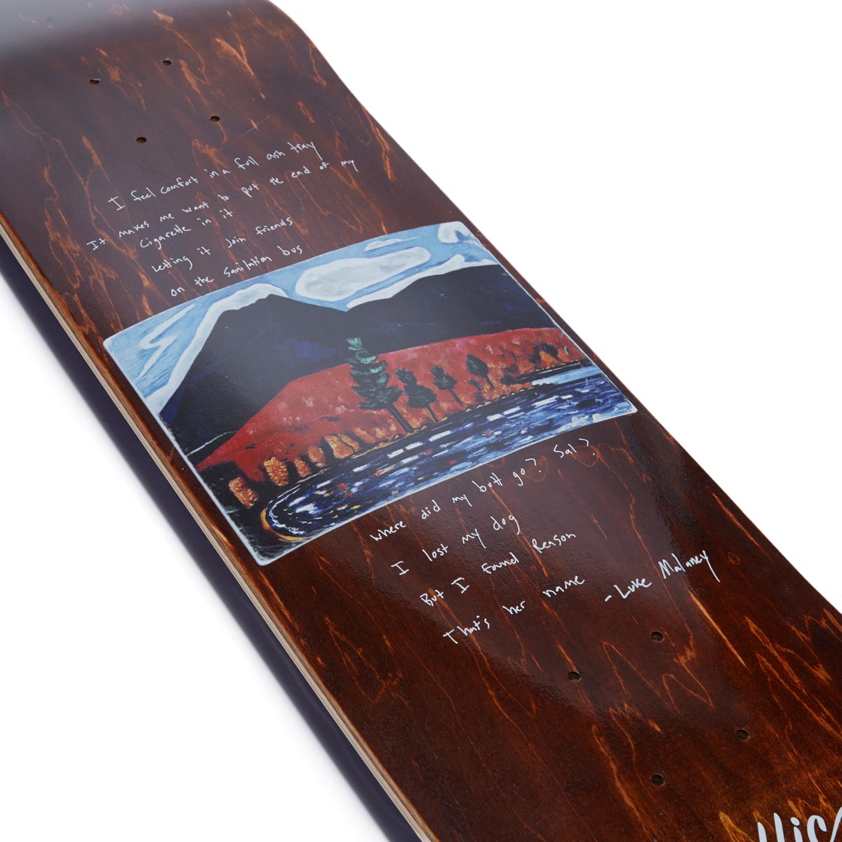 Traffic Malaney Mount Katahdin Skateboard Deck - 8.25