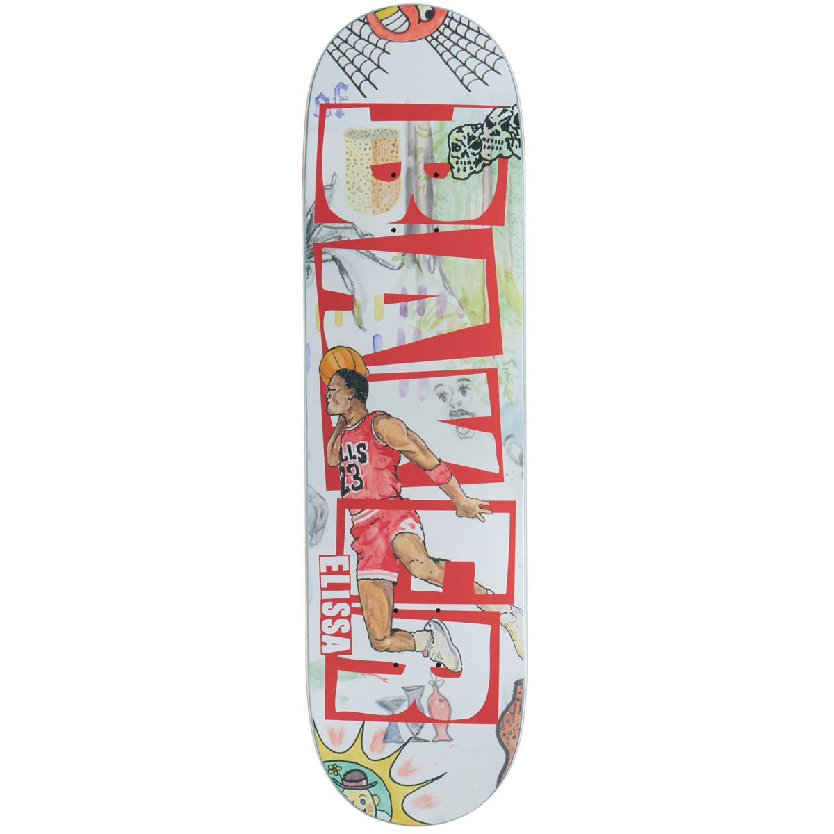 Baker Elissa MVP Skateboard Deck - 8.50