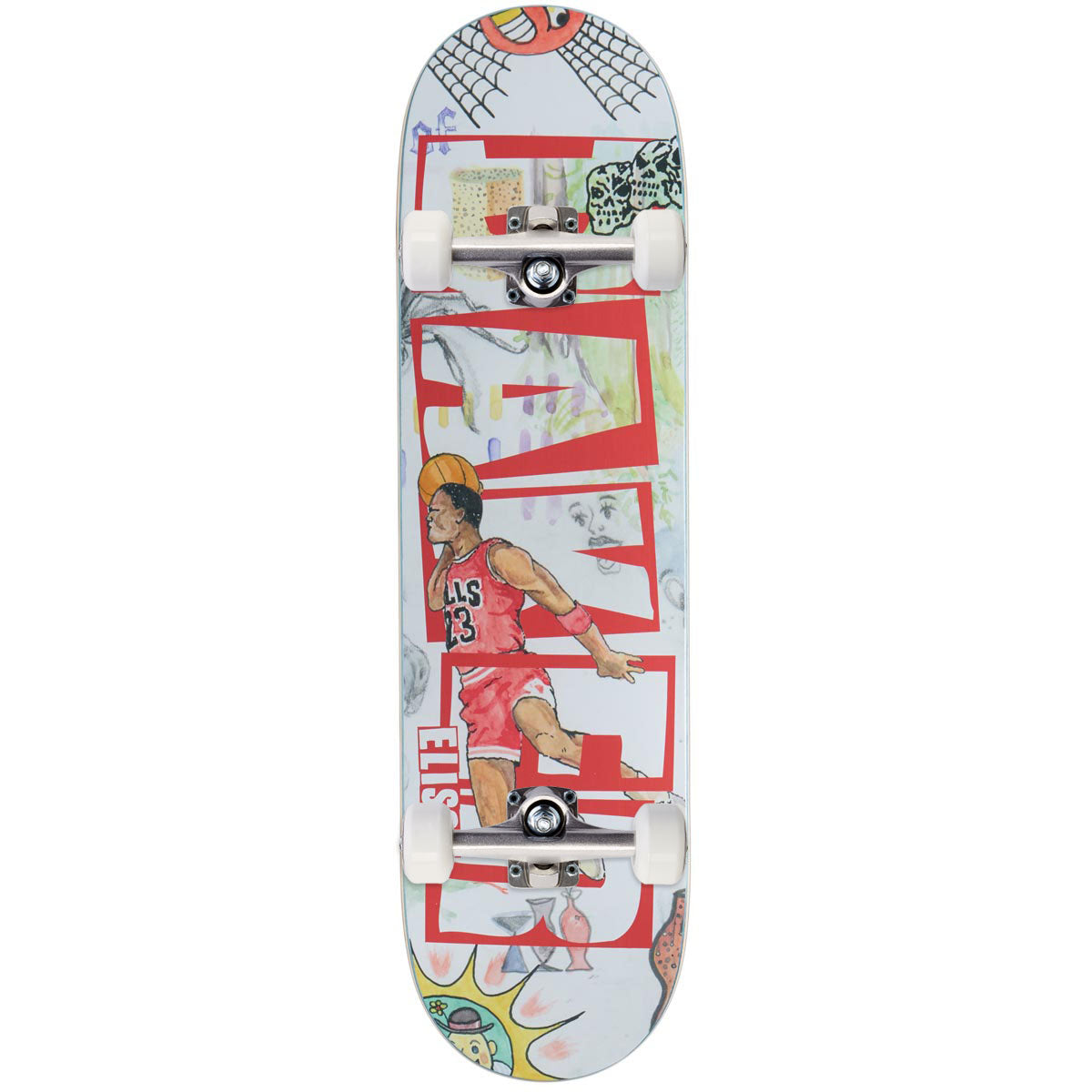 Baker Elissa MVP Skateboard Complete - 8.50